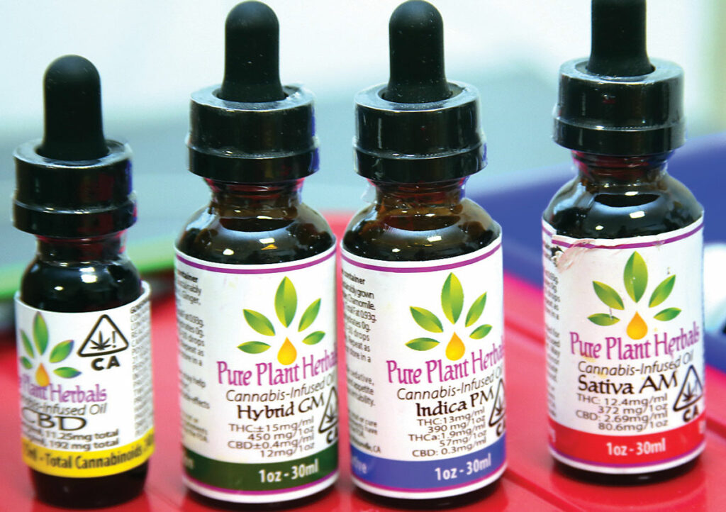 thc cbd oil infused